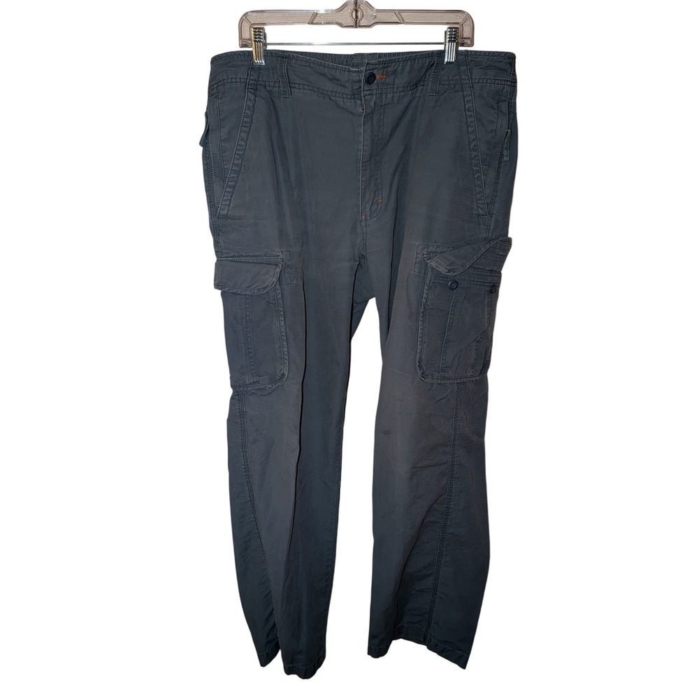 L.L.‎ Bean Natural Fit  Cargo Pant  Size 38/32 Blue (J97)